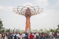 Tree of Life at Expo 2015 in Milan, Italy Royalty Free Stock Photo