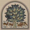 `Tree of Life` mosaic