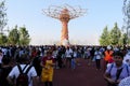 Tree of life show Milan,milano expo 2015 Royalty Free Stock Photo