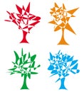 Tree of life. Symbolic spiritual drawing for different cultures. A symbol of growth and development.