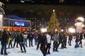 Tree Lighting and Skaters Bryant Park