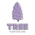 Tree Logo Fully Customizable Vector
