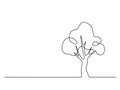 Tree logo. Vector illustration