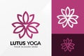 Tree Lotus Yoga Logo Design, Brand Identity logos vector, modern logo, Logo Designs Vector Illustration Template Royalty Free Stock Photo