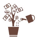 Tree money invest symbol