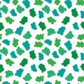 Tree pattern, seamless element in vector