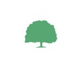 Tree, plant, nature, foliage, garden, forest and park, silhouette and graphic design. Oak, woodland, growth