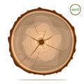 Tree-rings on log