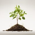 Tree sapling is a planting plot where the growth of trees begins. Planting trees in this way is an important process in creating