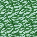 Green chili seamless pattern