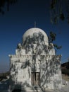 The tree shadow on the mustaali mausoleum, Hoteyb Yemen Royalty Free Stock Photo