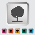 Tree. Single icon.