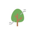 Tree, smart, information icon. Simple color vector elements of automated farming icons for ui and ux, website or mobile