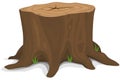 Tree Stump Royalty Free Stock Photo