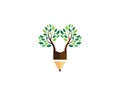 Tree symbol vector icon Royalty Free Stock Photo