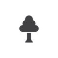 Tree vector icon