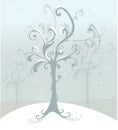 Tree xmas background Royalty Free Stock Photo