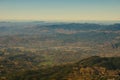 Treeless mountain in landscape Royalty Free Stock Photo