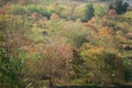 The autaum landscape Of mountaint village in Hunan