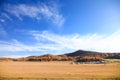 Beautiful Inner Mongolia prairie in Wulanbutong Royalty Free Stock Photo