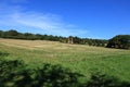 Green fields in the Kent countryside in Ightham Royalty Free Stock Photo