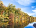 Trees on shore of Lake Surprise