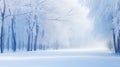 Trees in snow landscape background. Beautiful winter forest. Hello Winter concept Royalty Free Stock Photo