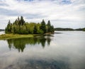 Scenic view of Schoodic Peninsula in Maine Royalty Free Stock Photo