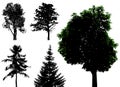 Trees - vector set