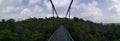 Treetop Walk Up In The Hills of MacRitchie Nature Reserve Royalty Free Stock Photo