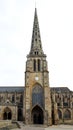 Treguier Cathedral in Brittany Royalty Free Stock Photo