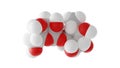 trehalose molecule, carbohydrates, molecular structure, isolated 3d model van der Waals
