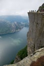 A trek for the Preikestolen