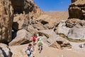 Trek in Wadi Bani Khalid - Oman