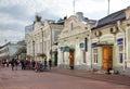 Trekhsvyatskaya street in Tver. Russia