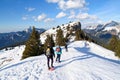 Trekking in the alps