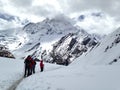 Trekking Annapurna Mountain at pokhara nepal