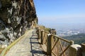 Trekking in Cangshan mountains, Dali, Yunnan province, China Royalty Free Stock Photo