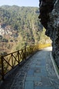 Trekking in Cangshan mountains, Dali, Yunnan province, China Royalty Free Stock Photo