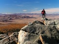 Trekking close to Tsetserleg