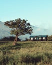 Trekking Mount Kenya, Kenya Royalty Free Stock Photo