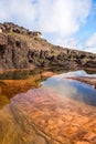 Mount Roraima Jacuzzi Venezuela Royalty Free Stock Photo