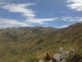 Trekking the Mountains in Capilla del Monte, CÃÂ³rdoba, Argentina at the Lake Los Alazanes Royalty Free Stock Photo