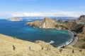 Trekking at PADAR ISLAND, Komodo National Park, Indonesia