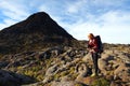 Trekking on Pico Volcano Royalty Free Stock Photo