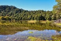 Trekking in Reserva El Cani, near Pucon, Chile Royalty Free Stock Photo