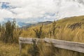 Trekking Road Andes Range Quito Ecuador