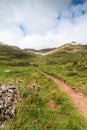 Trekking in Spanish Pyrenees Royalty Free Stock Photo