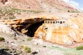 Trekking to Mount Aconcagua. Royalty Free Stock Photo