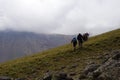 Trekking to Mount Sabalan Volcano , Iran